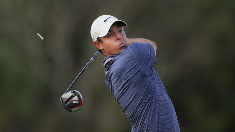 Rory McIlroy started the final round one shot off the lead