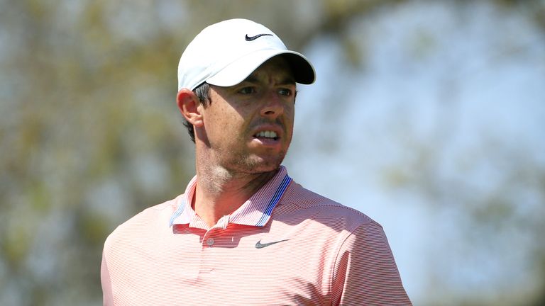 Rory McIlroy set the clubhouse lead after his third round six-under 66