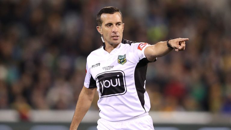 NRL referee Matt Cecchin has aborted plans to oversee a trial of the two-ref system