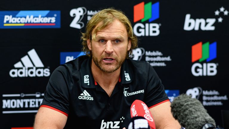 Crusaders head coach Scott Robertson