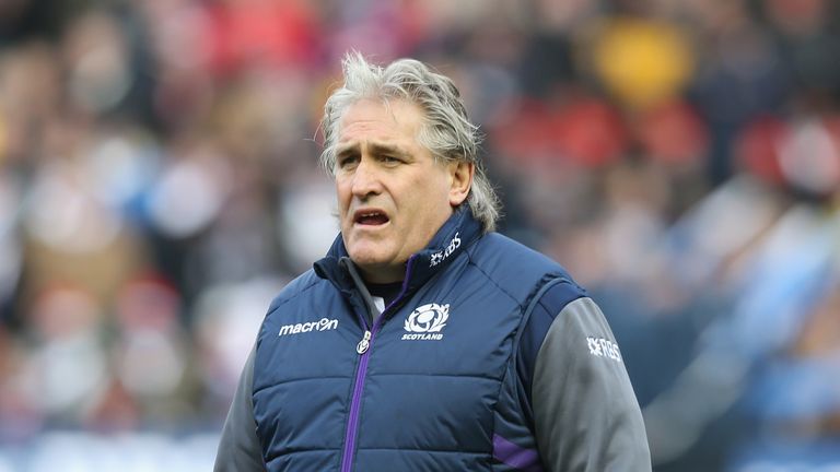 Former Scotland head coach Scott Johnson, who is Australia's director of rugby