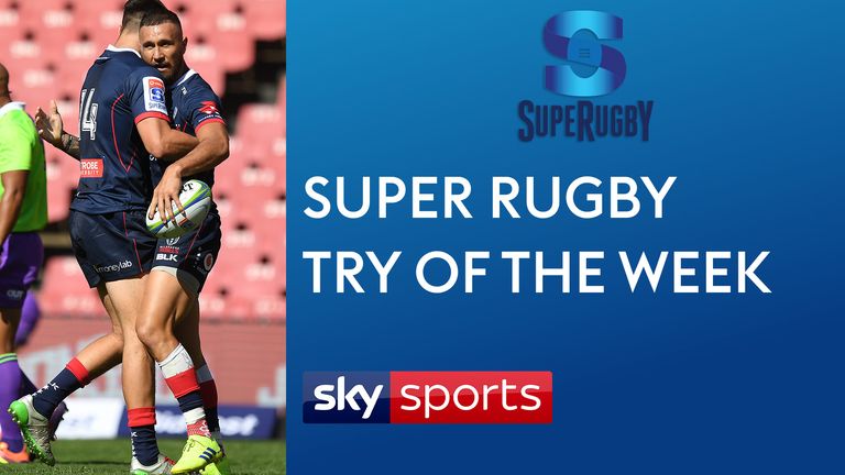 Super Rugby Try of the Week.