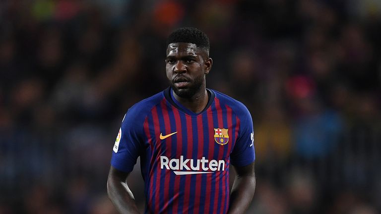 Samuel Umtiti is reportedly on Arsenal's radar this summer