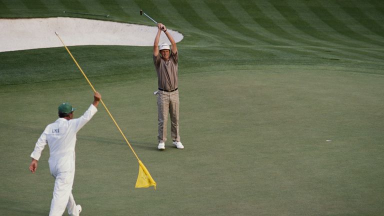 Sandy Lyle was the first Briton to win the tournament