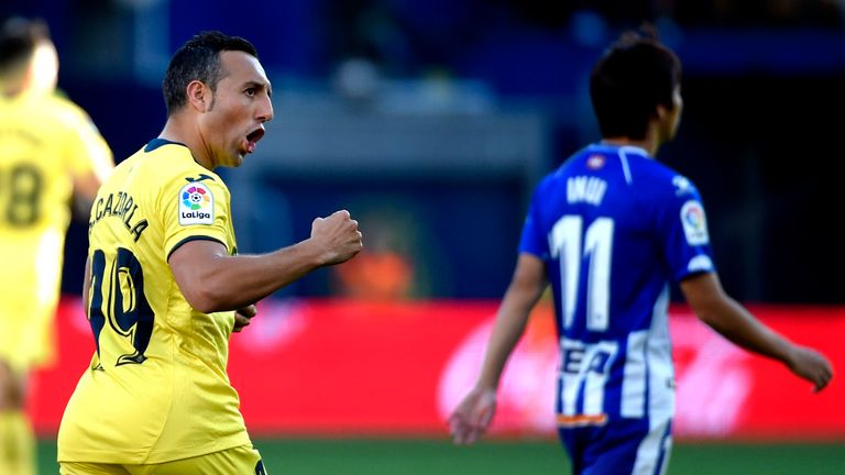 Santi Cazorla scored his sixth goal of the season on Saturday