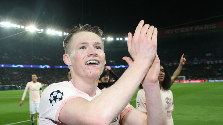 Scott McTominay signed a new Manchester United deal in January