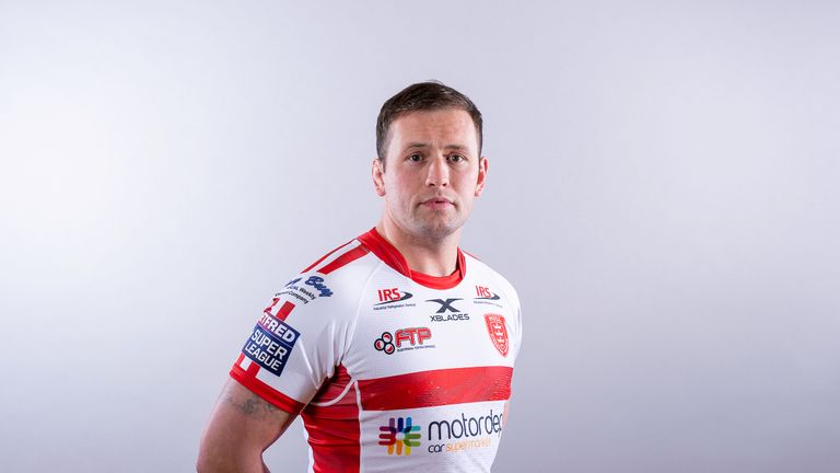 Picture by Allan McKenzie/SWpix.com - 11/01/2019 - Rugby League - Super League - Hull KR Media Day Headshots - The University of Hull, Hull, England - Shaun Lunt.