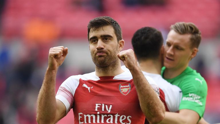 Sokratis Papastathopoulos shone alongside Laurent Koscielny