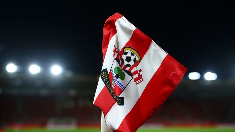  during the Premier League match between Southampton FC and Crystal Palace at St Mary's Stadium on January 30, 2019 in Southampton, United Kingdom.