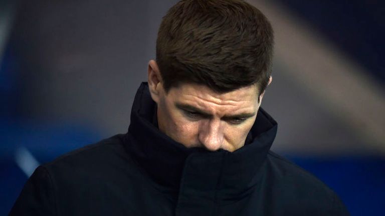 Rangers boss Steven Gerrard has said he has struggled after his side&#39;s defeat to Aberdeen.