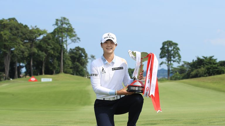 Sung Hyun Park won the Women&#39;s World Championship in Singapore