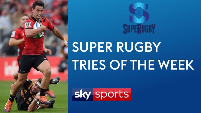 The best tries from Round 4 of Super Rugby.