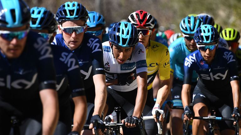 Team Sky at Paris-Nice