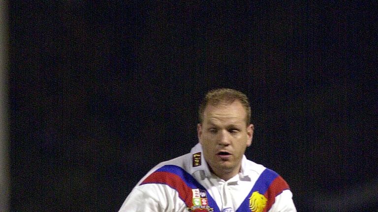 Terry O'Connor in action for Great Britain