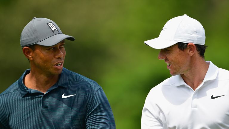 Tiger Woods and Rory McIlroy will both be among the featured groups on the opening two days at Sawgrass