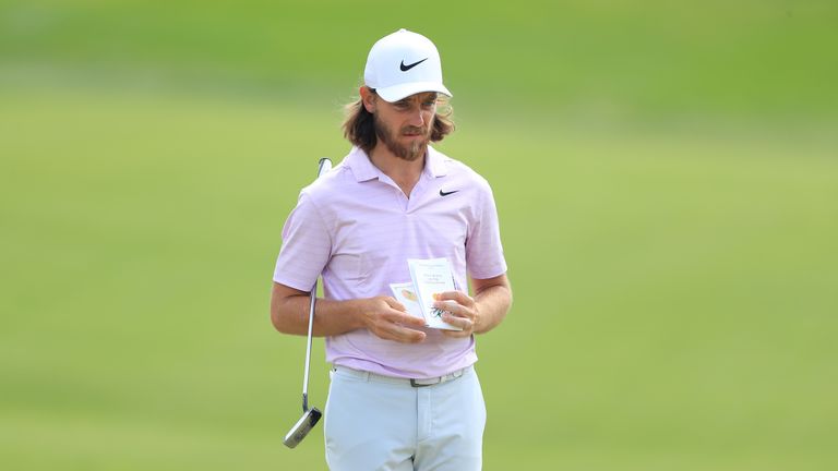 Tommy Fleetwood endured a frustrating day in the final group