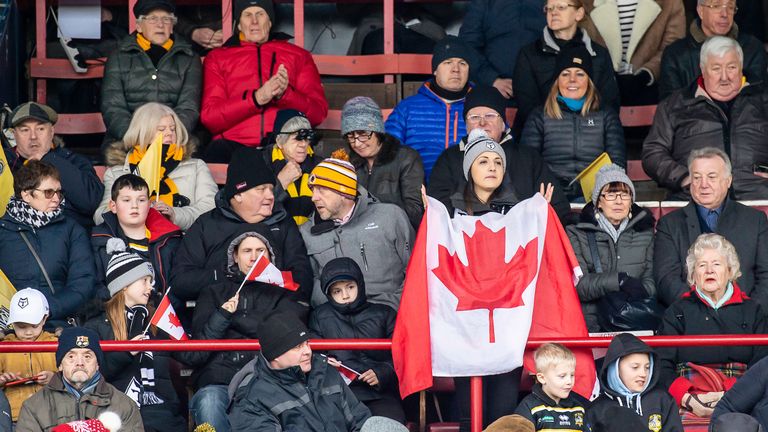 Toronto Wolfpack fans 