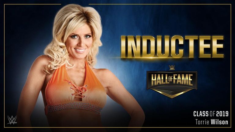 Torrie Wilson will be inducted into WWE's Hall of Fame over WrestleMania weekend