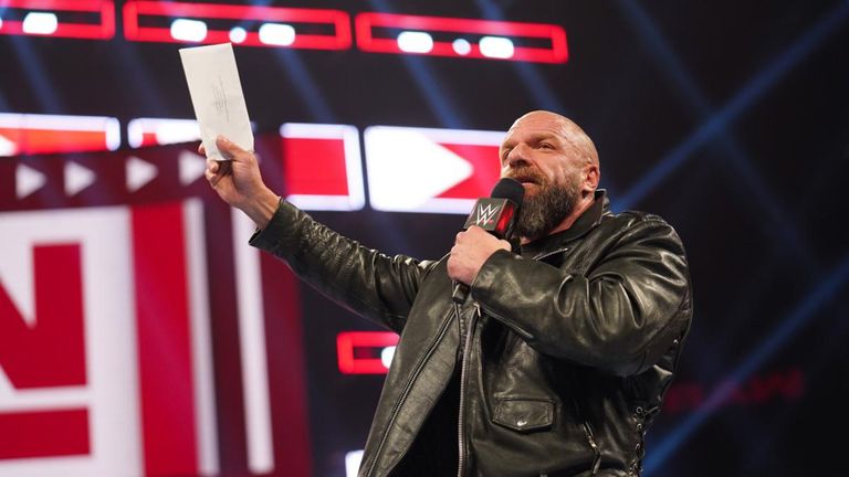 Triple H will retire from in-ring competition if he loses to Batista at WrestleMania