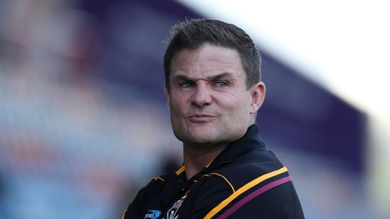 Huddersfield Giants' Head coach Simon Woolford