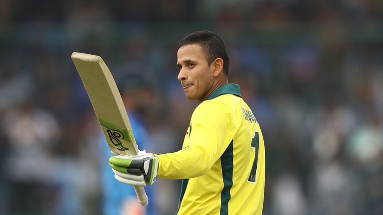 Usman Khawaja, Australia, ODI century vs India in Delhi