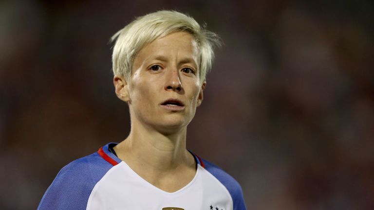 US co-captain Megan Rapinoe said the players felt a responsibility to take a stand