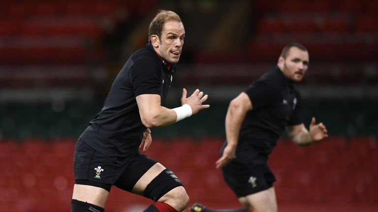 Wales captain Alun Wyn Jones 