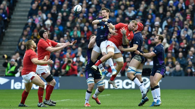 Wales face Scotland in Murrayfield