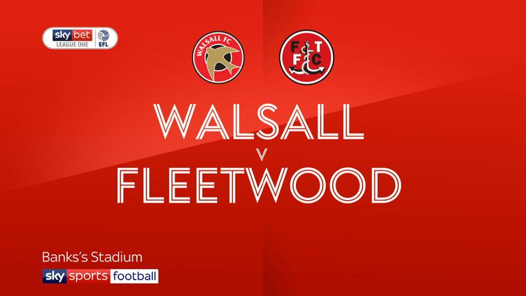 football wallsall v fleetwood