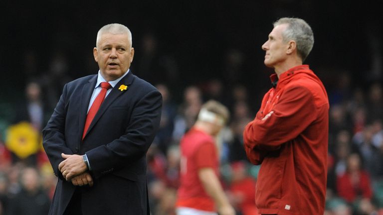 Warren Gatland and Rob Howley go in search of a 12th straight win