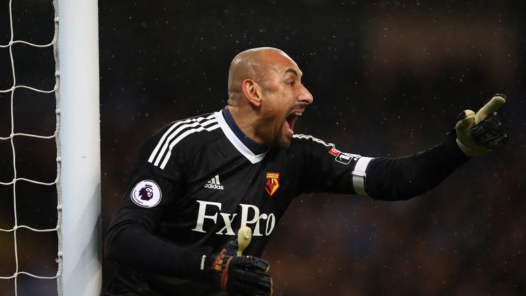 Heurelho Gomes is hoping to retire from football having helped the Hornets to FA Cup and European success