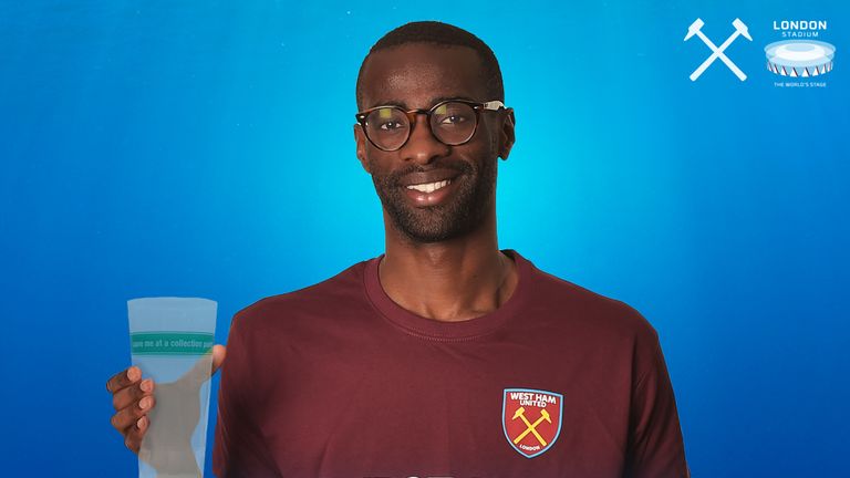 West Ham's Pedro Obiang backing the Sky Ocean Rescue campaign