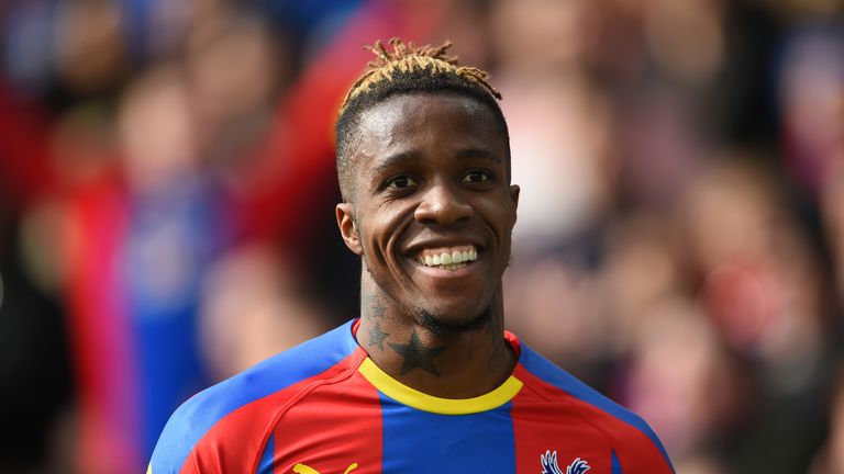 Wilfried Zaha will look to guide Crystal Palace into the FA Cup semi-finals