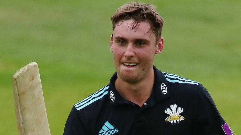 Will Jacks during the Royal London One-Day Cup match between Surrey and Gloucestershire at The Kia Oval on May 23, 2018 in London, England.