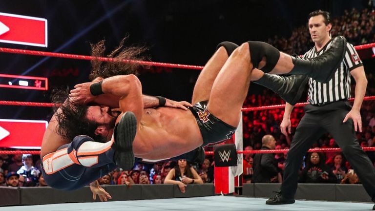 seth rollins seeks revenge on drew mcintyre