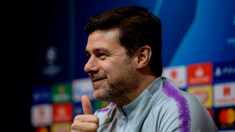 Mauricio Pochettino hinted that Tottenham could play the quarter-finals at their new stadium