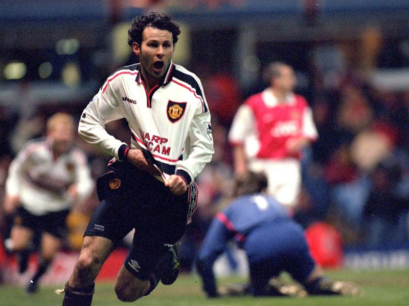 We take a look back at Ryan Giggs' legendary goal against Arsenal in the FA  Cup semi-final replay in 1999