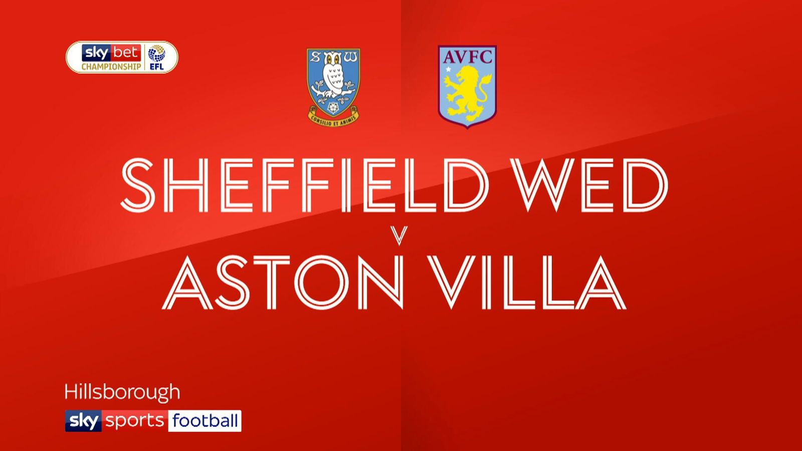 Sheffield Wednesday 13 Aston Villa Villa score two stoppagetime goals Football News Sky