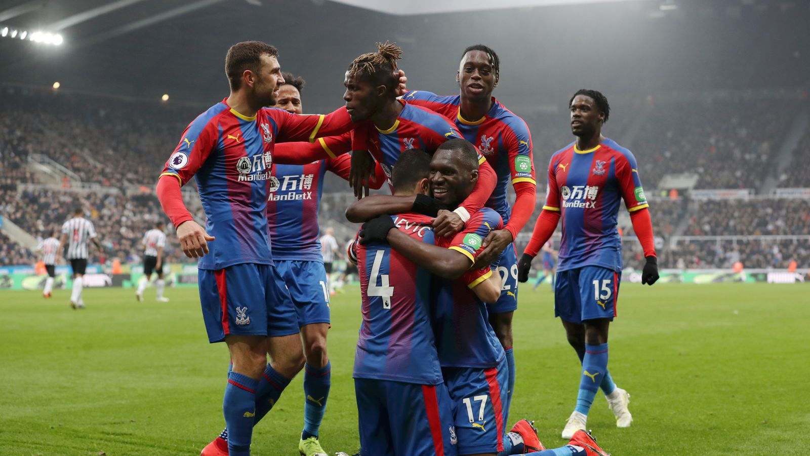 Newcastle 0-1 Crystal Palace: Luka Milivojevic penalty all but secures ...