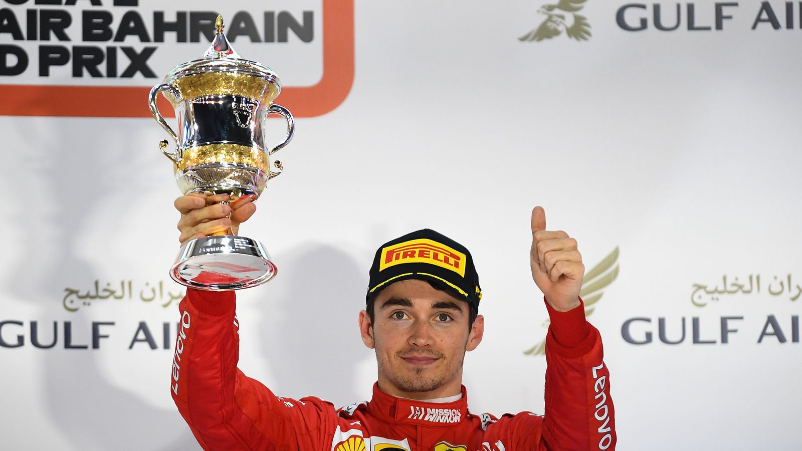 Charles Leclerc, best overtaking award of the year 