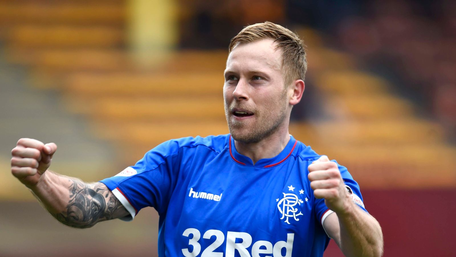 Motherwell 0-3 Rangers: Scott Arfield hat-trick strengthens visitors ...