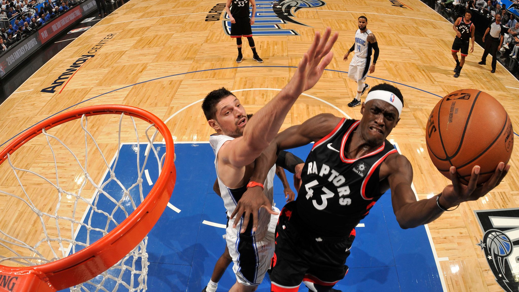 VIDEO: Raptors Add 3-D Graphics to Their Court