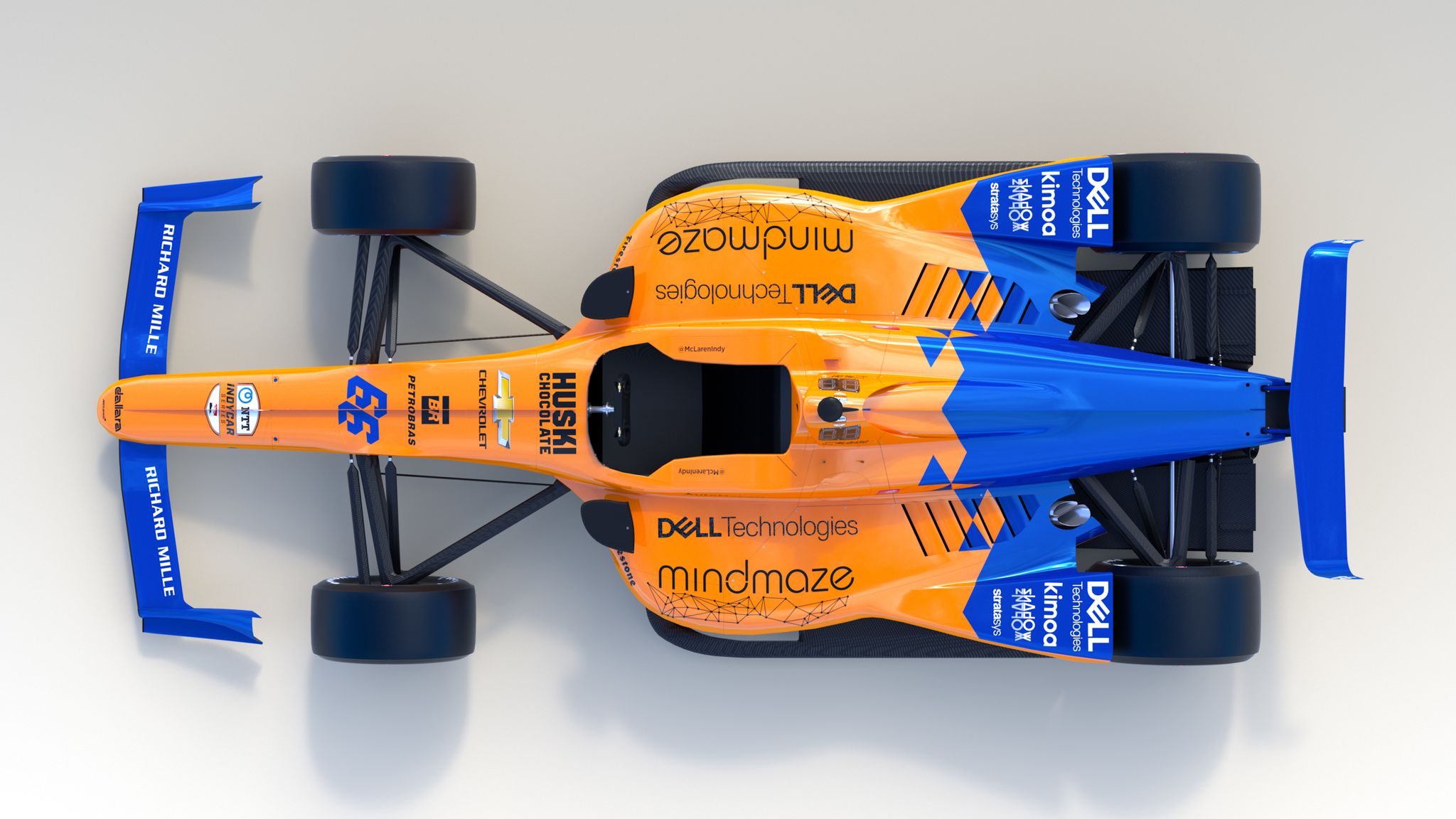 Mclaren Unveil Livery For Fernando Alonso's Indy 500 Car 