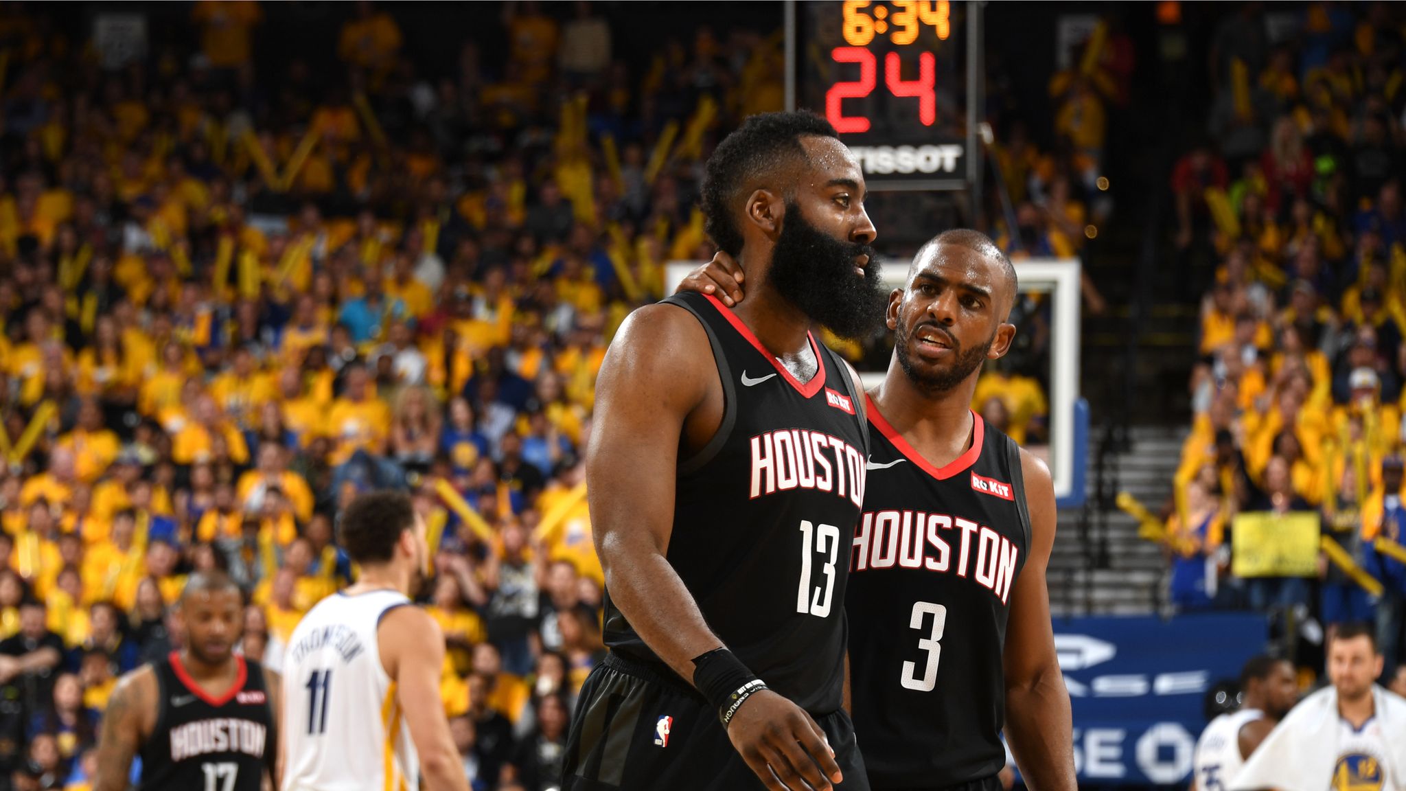We love what James Harden wore to his NBA playoff postgame