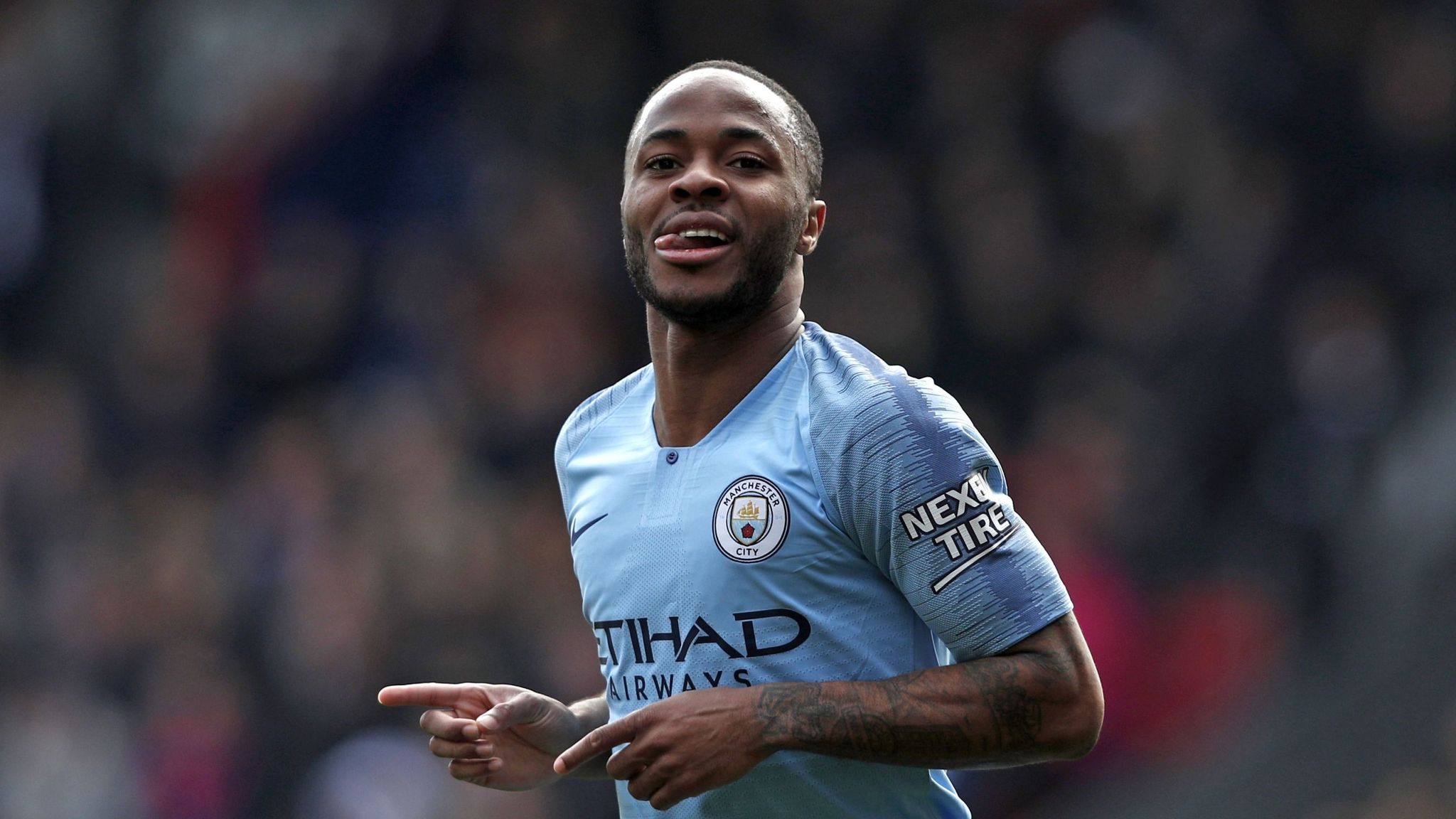 Raheem Sterling reveals he supported. sterling man city jersey. 
