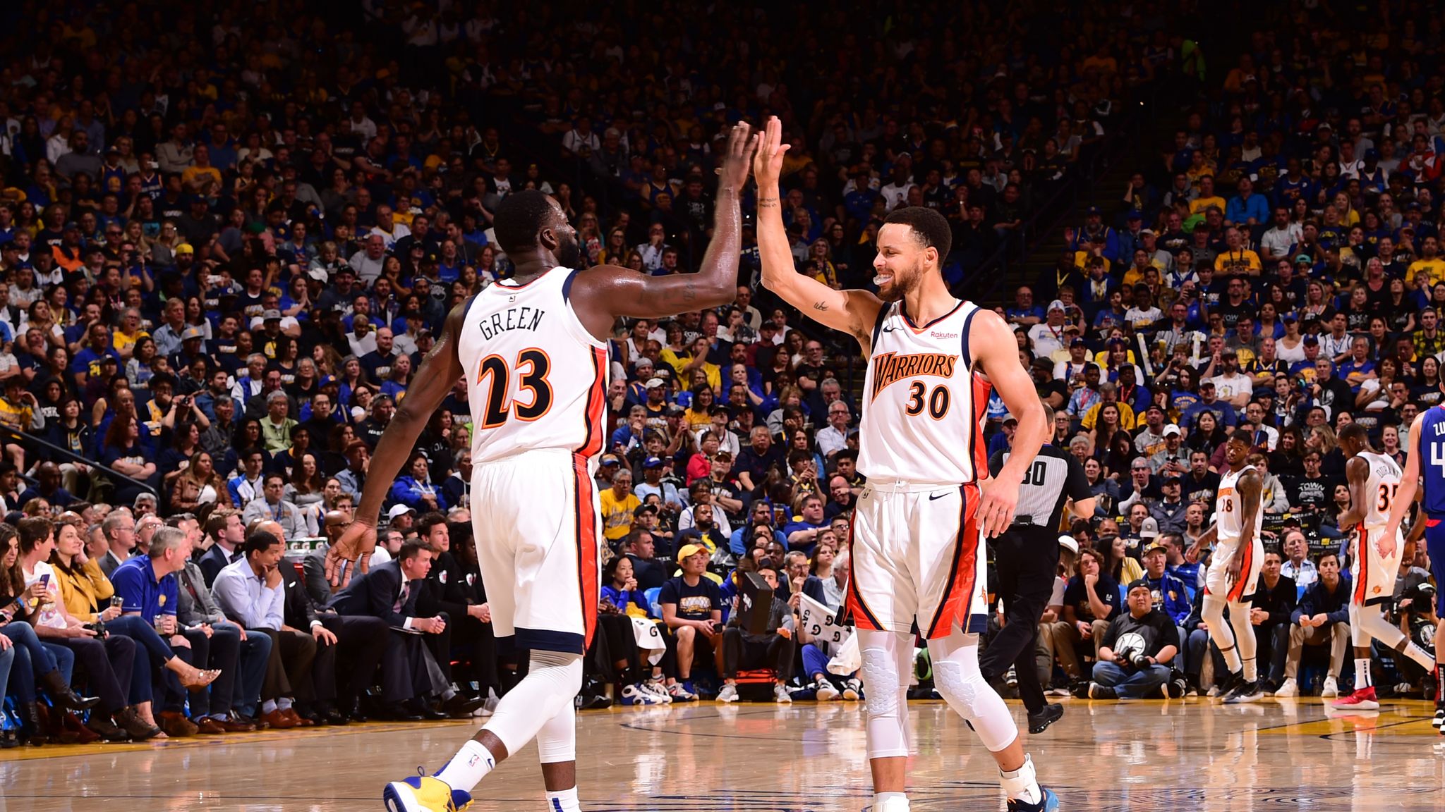 Warriors clinch No. 8 seed with win vs. Grizzlies in season finale