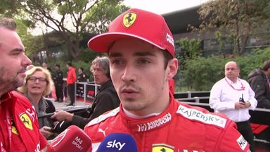 Not a good day for Leclerc