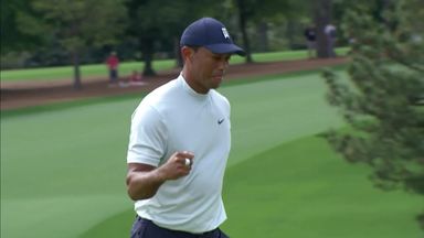 Tiger's second-round birdies