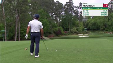 Molinari finds the water