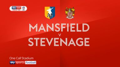 Mansfield 1-2 Stevenage